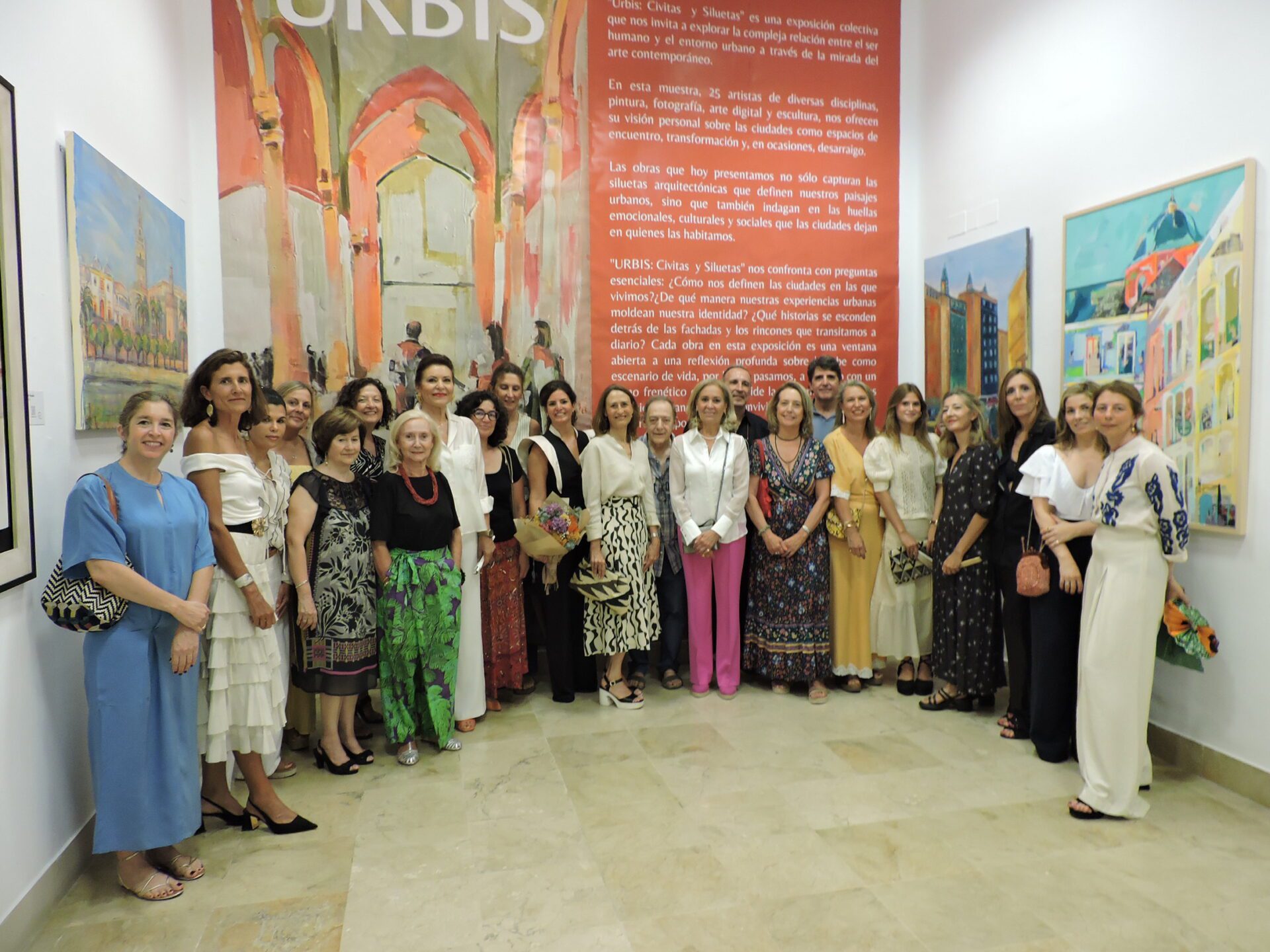 La Casa de la Provincia de la Diputación acogerá hasta el 7 de septiembre la exposición colectiva “URBis: Ciudades Siluetas y Espacios Urbanos”