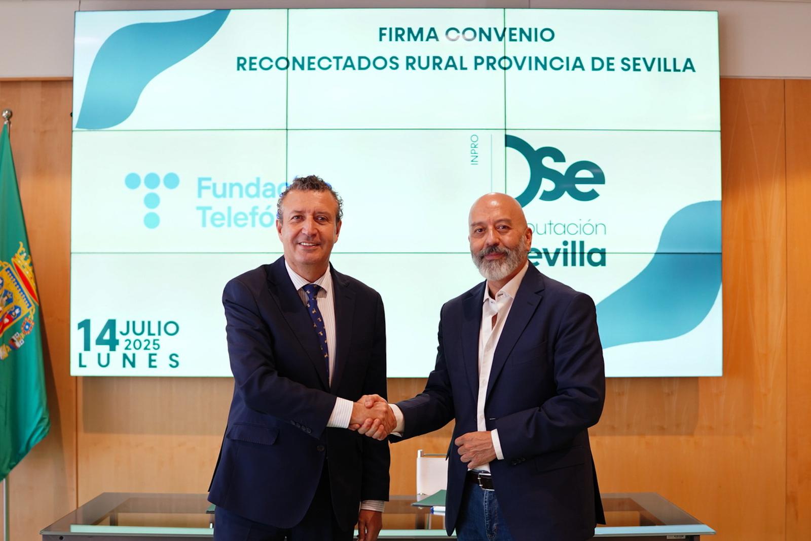 La Diputación y Fundación Telefónica se unen para combatir la brecha digital con el programa ‘Reconectados Rural’
