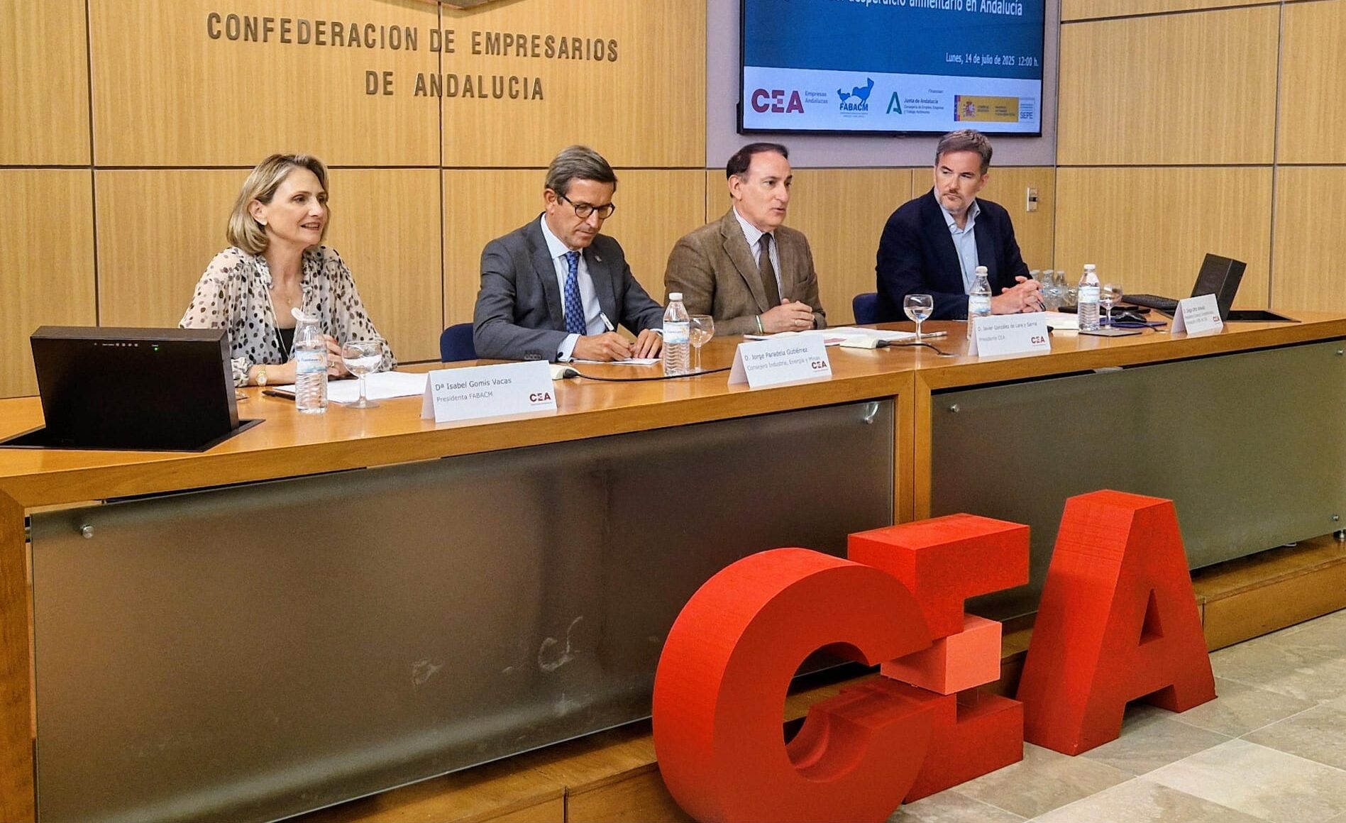 «Hablamos de valores, de justicia social, de ética, de equidad y del poder transformador de la empresa andaluza.” Javier González de Lara, presidente de CEA, respalda el PlanB del Banco de Alimentos – Confederación de Empresarios de Andalucía