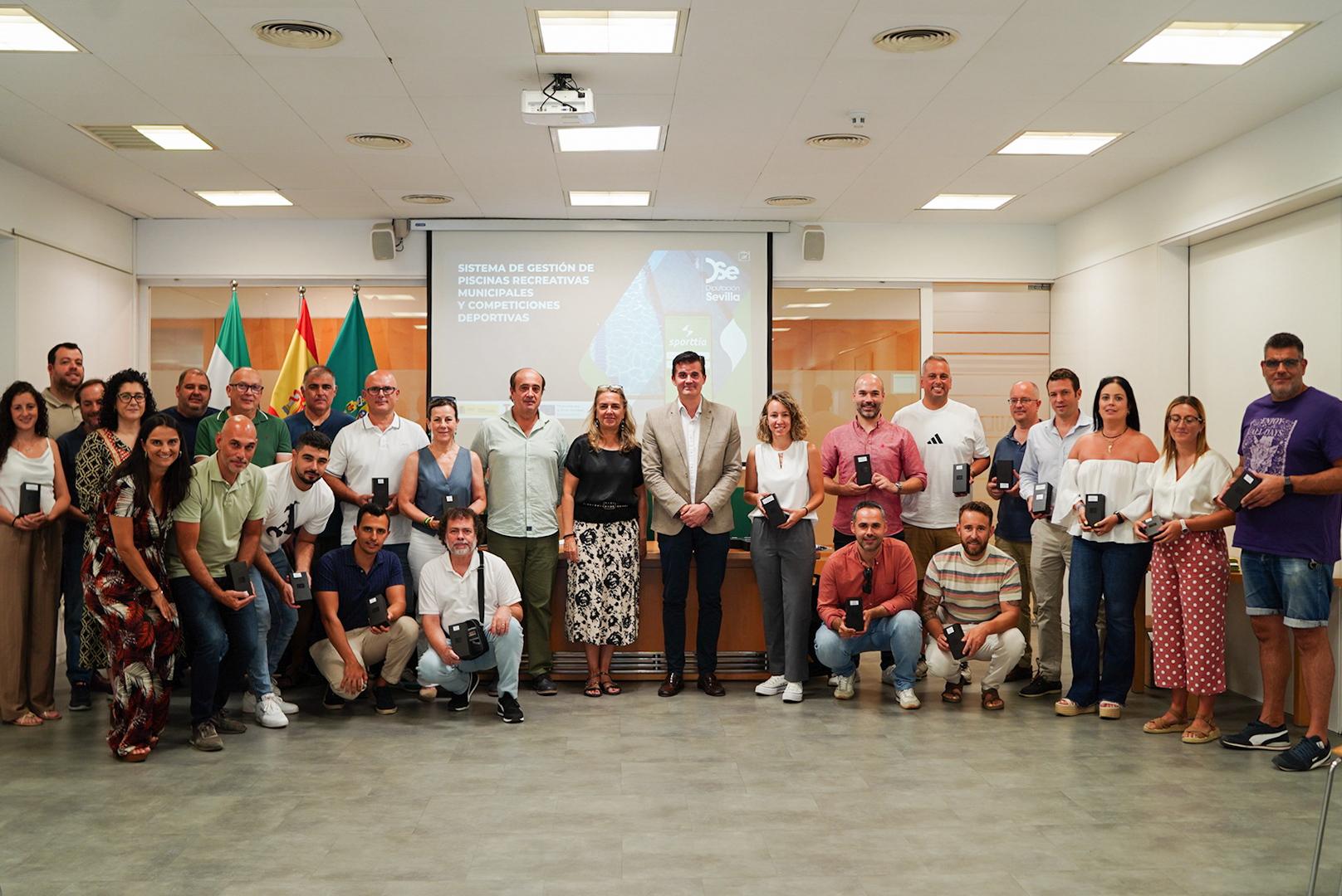 La Diputación de Sevilla impulsa la digitalización del deporte municipal con nuevas herramientas tecnológicas