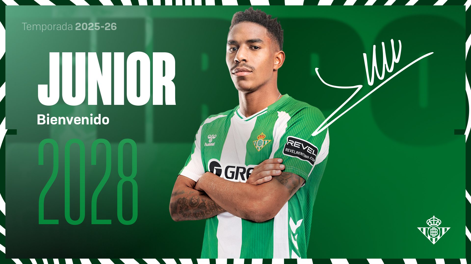 Junior Firpo, nuevo refuerzo del Real Betis Balompié