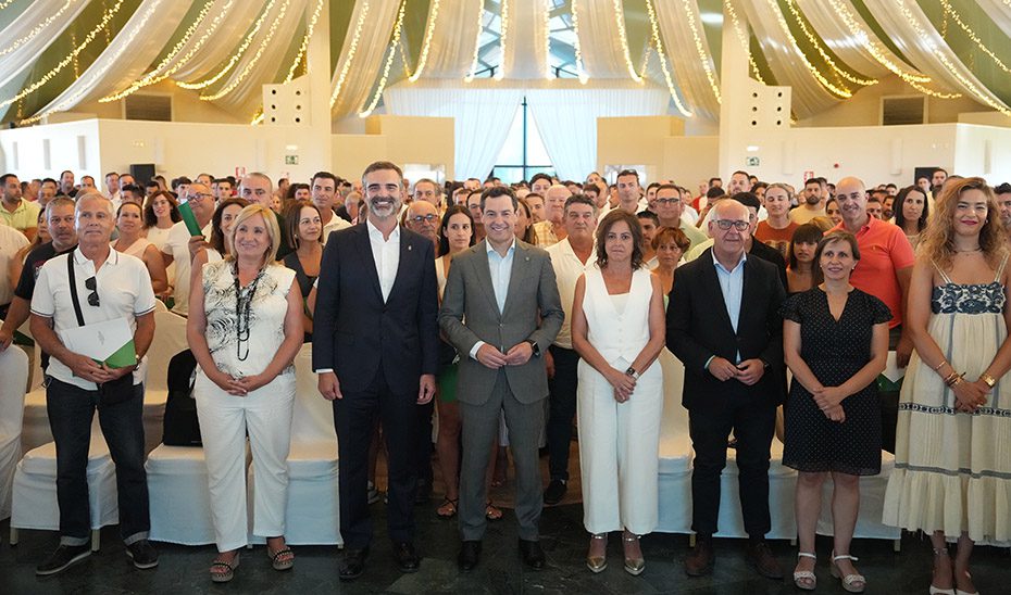 Moreno garantiza en un acto con agricultores en Jaén su oposición a cualquier recorte de la PAC “venga de donde venga”