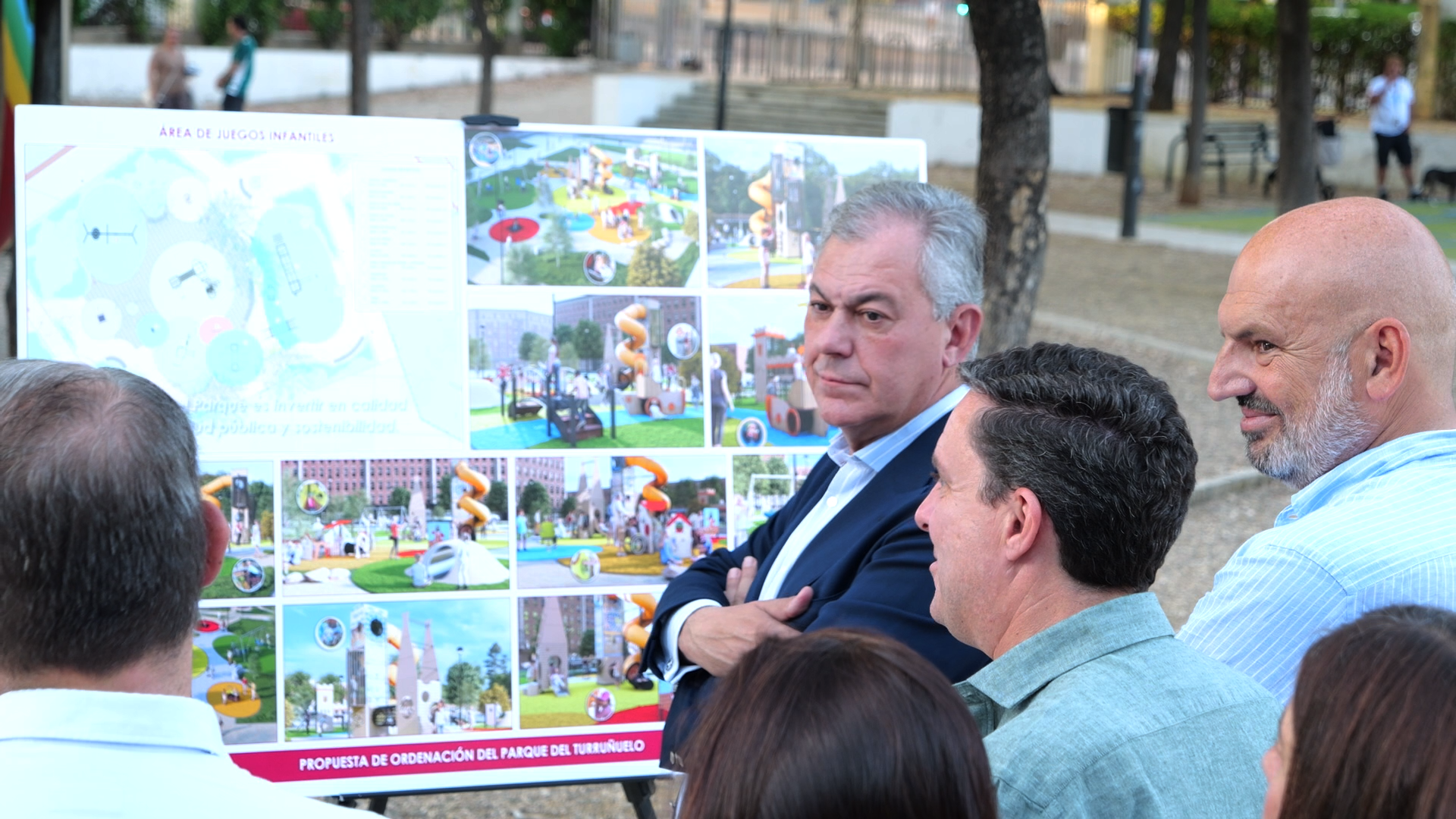 El Gobierno de Sanz impulsará la renovación integral del Parque del Turruñuelo en Triana con una inversión de 1,95 millones de euros
