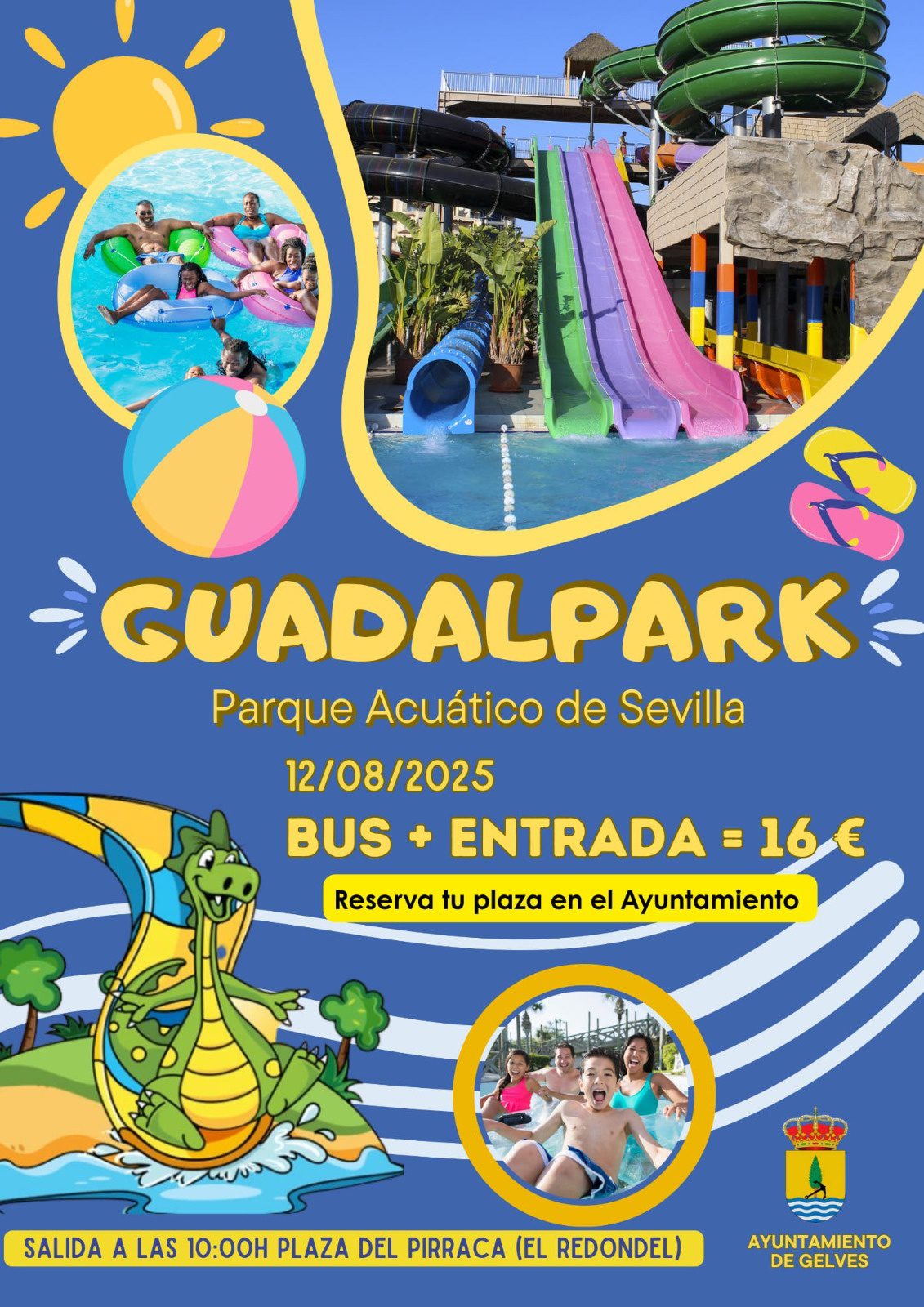 La excursión con destino a Guadalpark será el 12 de agosto