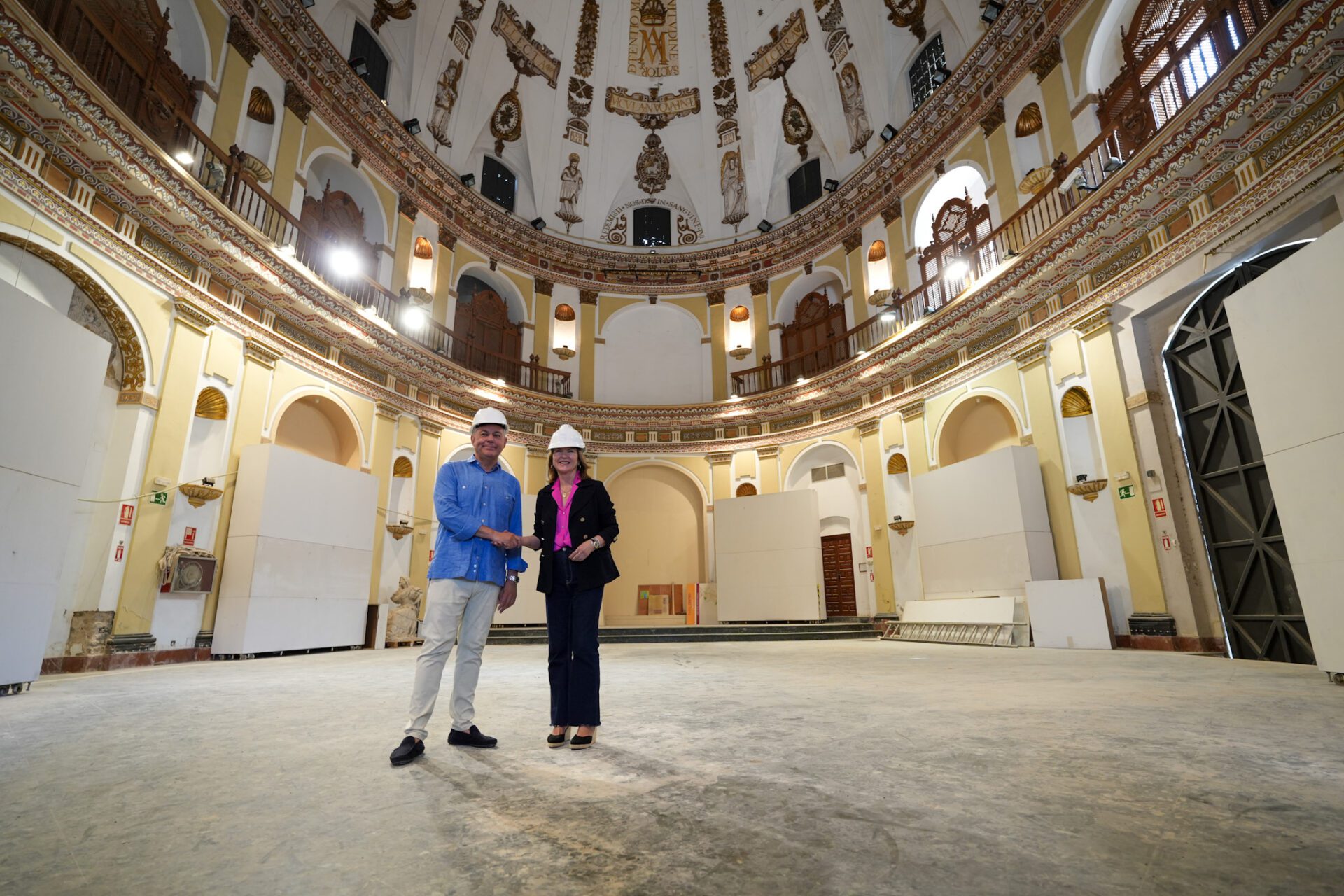 El Gobierno de Sanz finaliza las obras en San Hermenegildo con las que recupera este edificio tras 19 años cerrado