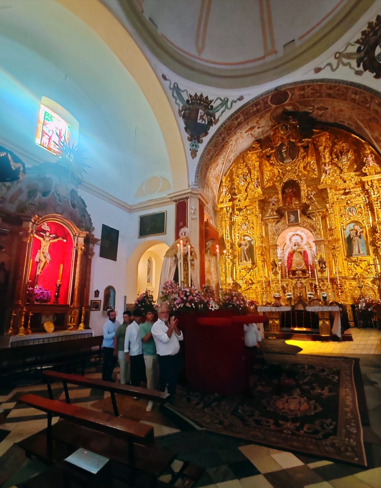 Celebrada un año más la tradicional procesión de la Virgen del Carmen hasta Puerto Gelves