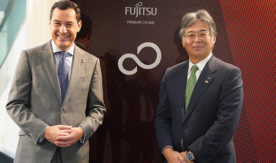 Moreno acuerda con Fujitsu impulsar la aplicación de la IA a la sanidad en Andalucía