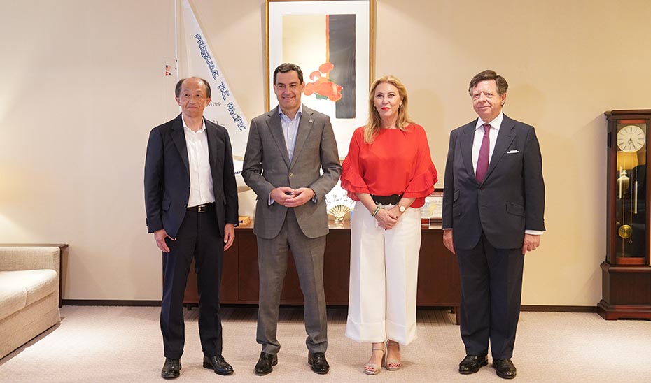 Moreno celebra que Hitachi amplíe su fábrica de Córdoba para producir transformadores para plantas fotovoltaicas