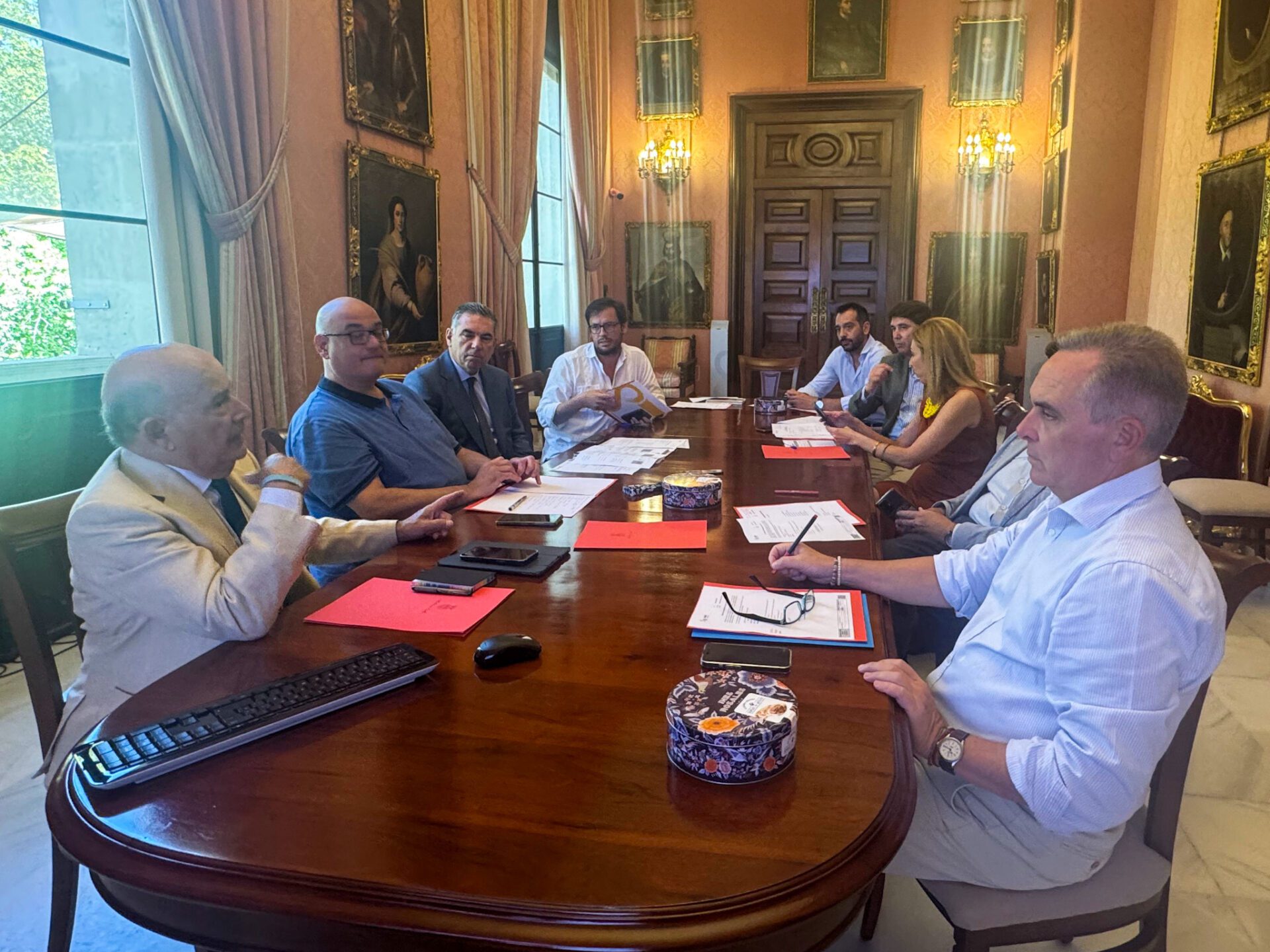El Ayuntamiento celebra una reunión de seguimiento del centenario de la Exposición Iberoamericana de 1929