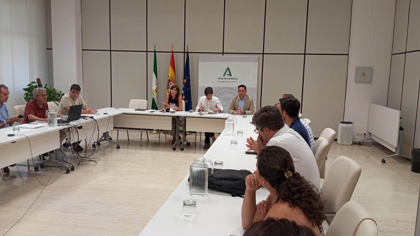 La Diputación dispuesta a intensificar tratamientos adulticidas en la comarca de especial seguimiento del Bajo Guadalquivir por la detección de mosquitos con virus del Nilo y el incremento de estos insectos