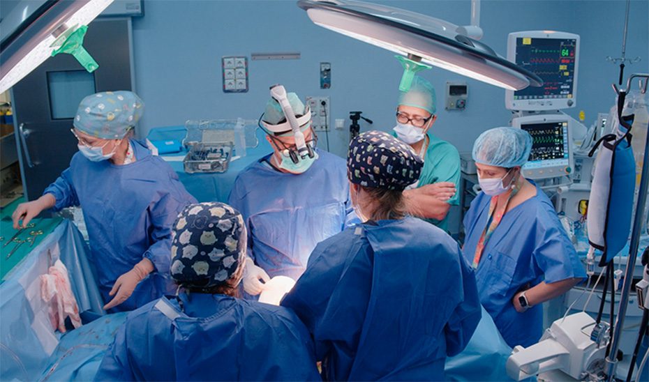 El Hospital Reina Sofía realiza la primera implantación en España de un desfibrilador extravascular por esternotomía media