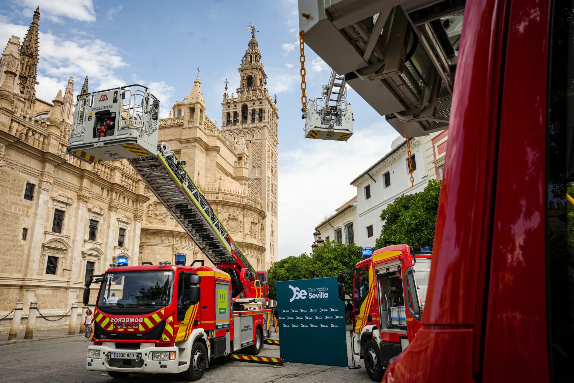 El Consorcio de Bomberos ha gestionado más de 8 mil emergencias hasta este agosto y ha prestado 58 de los 68 retenes preventivos solicitados por los ayuntamientos sevillanos