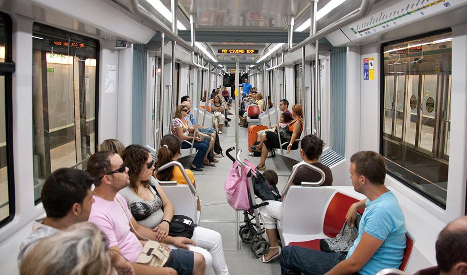 Los metros y tranvía andaluces superan los 32 millones de viajeros en el primer semestre del año