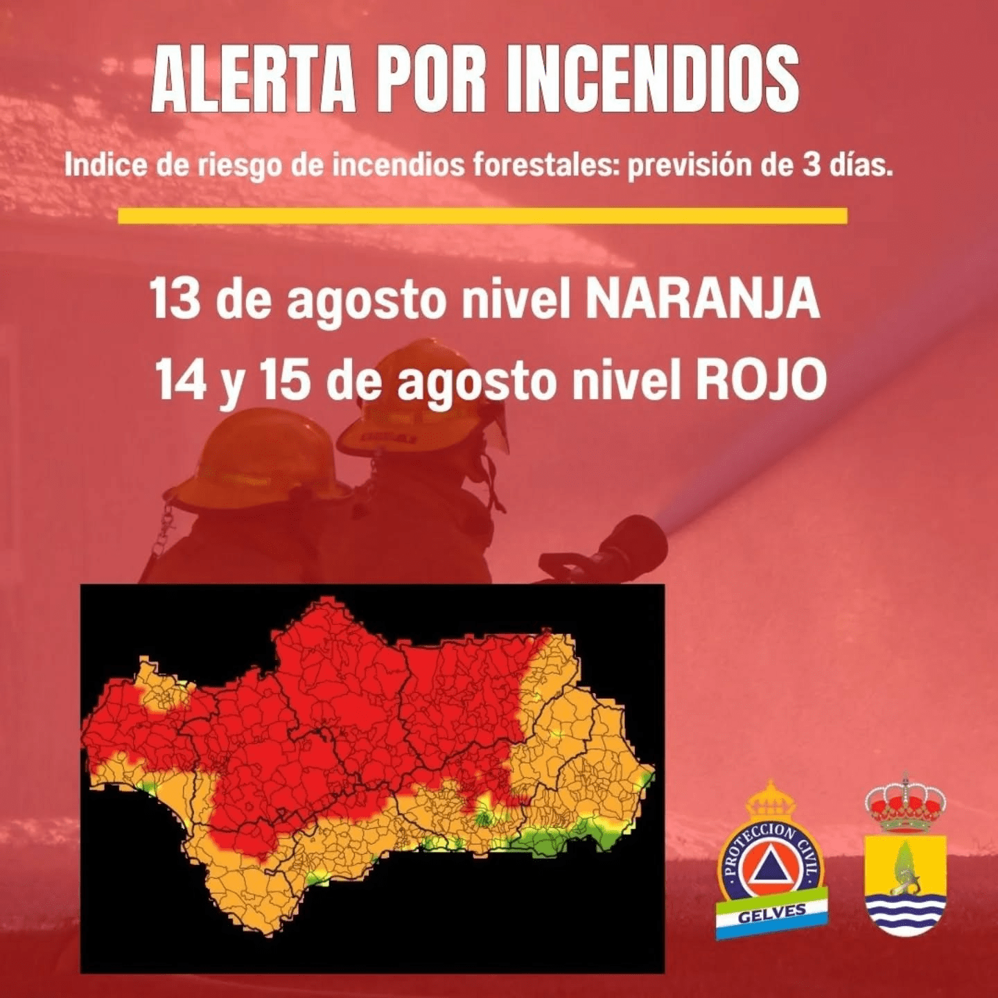 ALERTA POR INCENDIOS