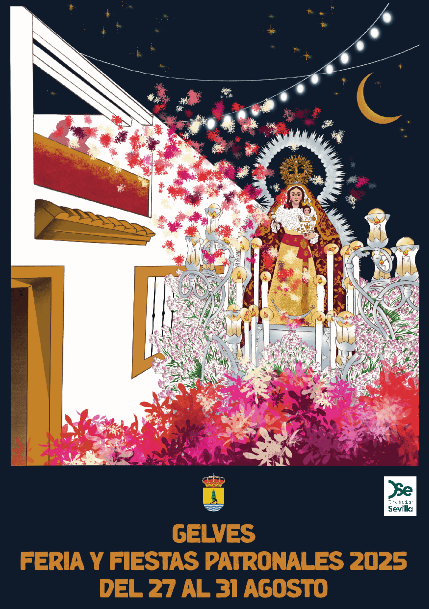 Programa de la Feria y Fiestas Patronales de Gelves 2025