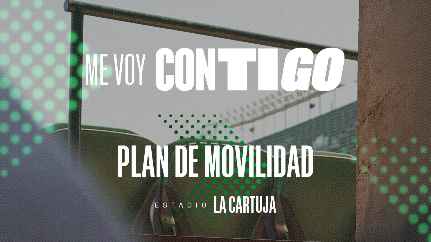El Real Betis completa el cupo de aparcamientos para peñas con 108 autobuses acreditados