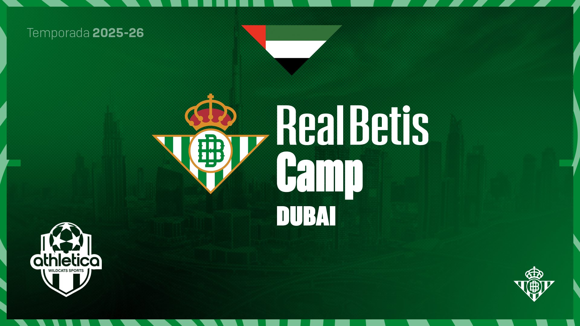 El Real Betis Balompié estrena un nuevo campus en Dubái