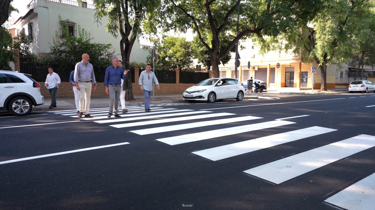 El Gobierno de Sanz renueva en agosto nuevas arterias y espacios de Sevilla Este con una inversión de medio millón de euros