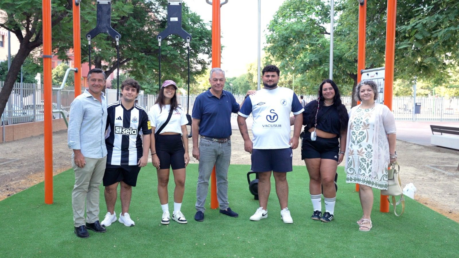 El Gobierno de Sanz pone a punto el Parque de Contadores con Calistenia de última generación y renovación del pavimento y cerramientos de todo el espacio