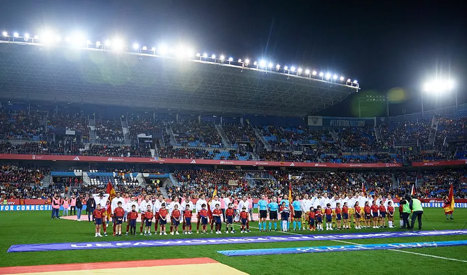 La Rosaleda de Málaga acogerá la semifinal España-Suecia de la Nations League Femenina