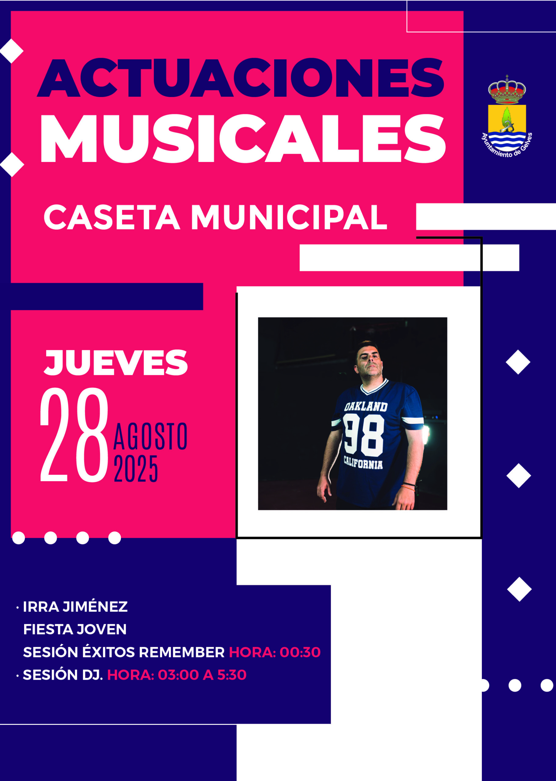 Gelves vive su segundo día de Feria con deporte, tradición y mucha música