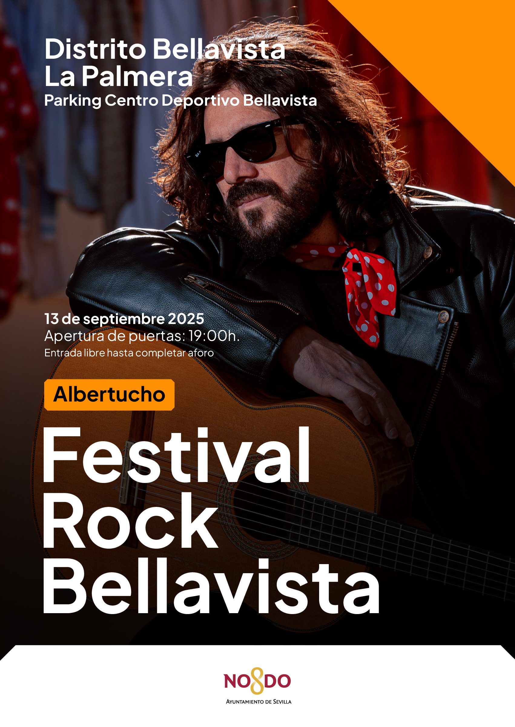 El rock de Albertucho vuelve a Sevilla para celebrar dos décadas de música en el Festival de Rock de Bellavista