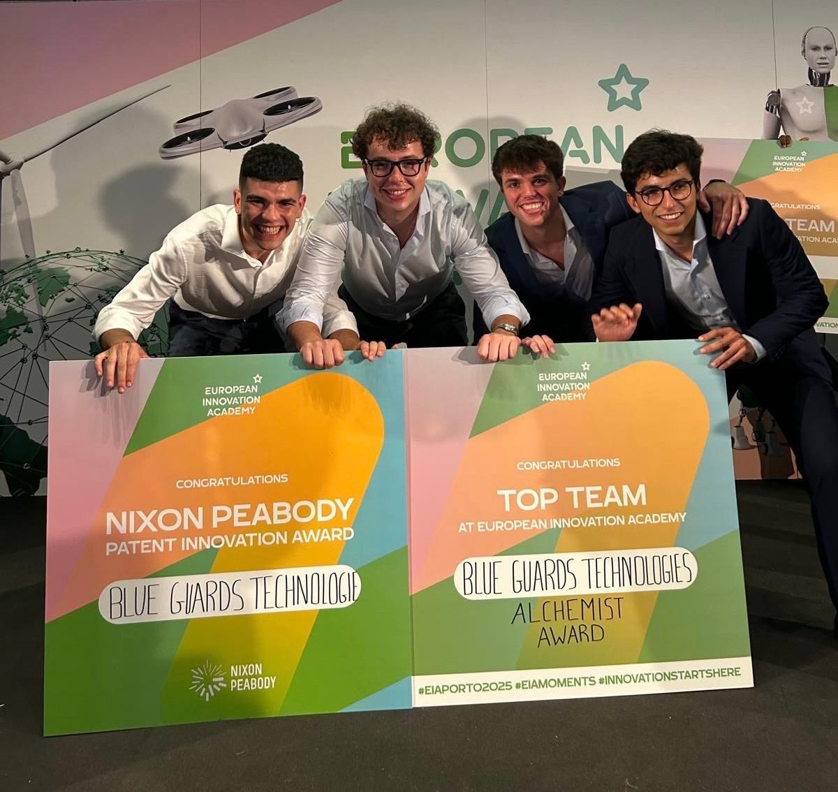BlueGuards Technologies triunfa en la European Innovation Academy 2025