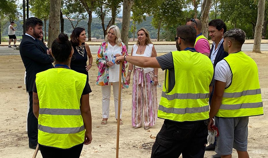 Los programas de empleo de la Junta propician la creación de 150 contratos en Arcos de la Frontera