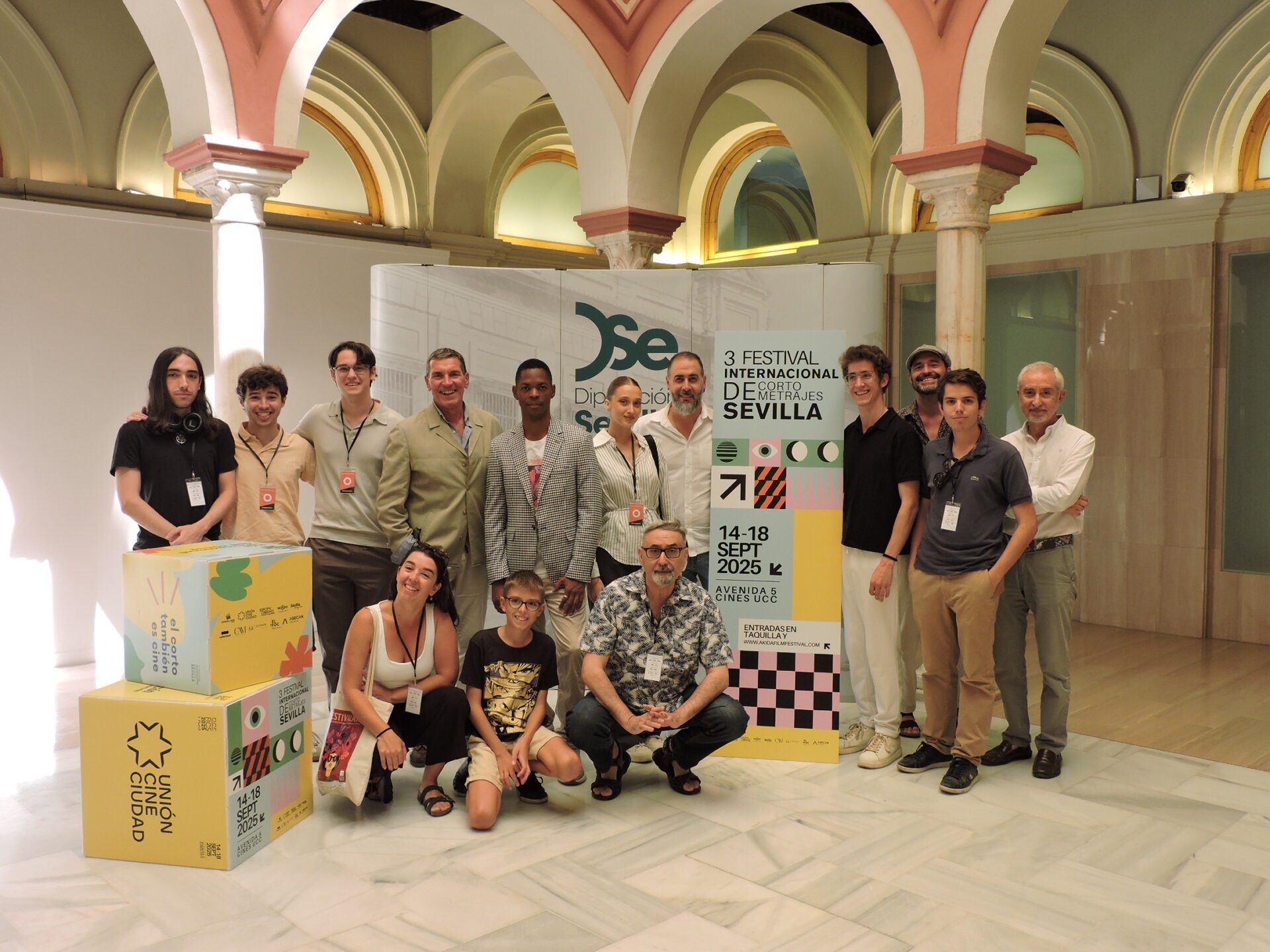El Festival Internacional de Cortometrajes de Sevilla presenta su tercera edición en la Casa de la Provincia de la Diputación