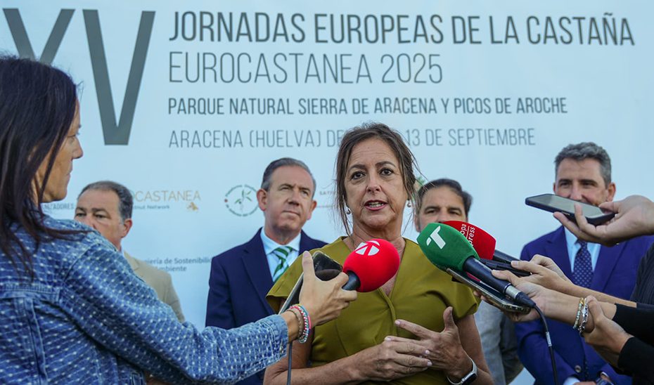 Andalucía defiende la rentabilidad del castañar como garantía de futuro para este ecosistema