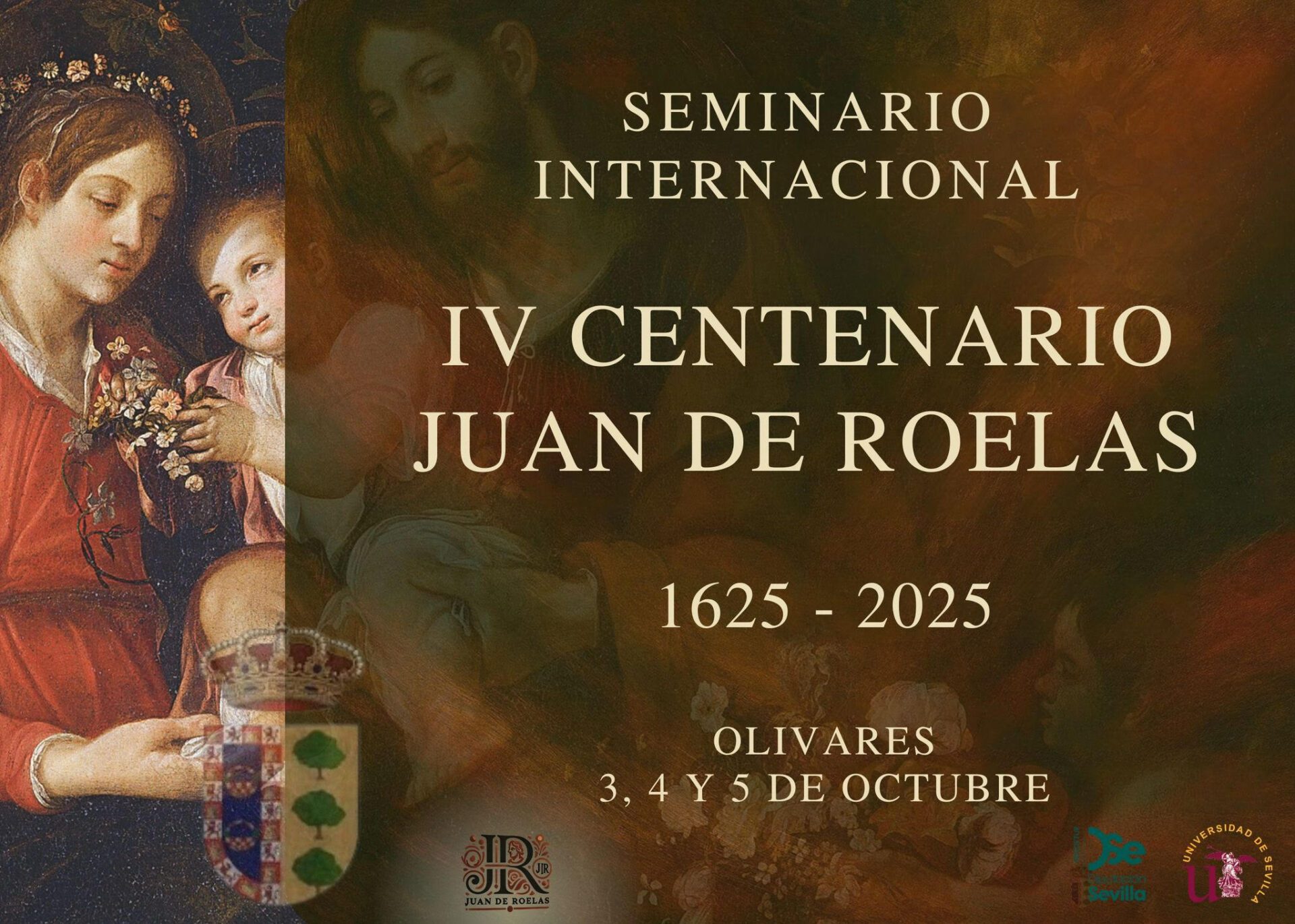 Olivares celebra el Seminario Internacional ‘IV Centenario del Fallecimiento de Juan de Roelas (1625-2025)’ entre el 3 y el 5 de octubre