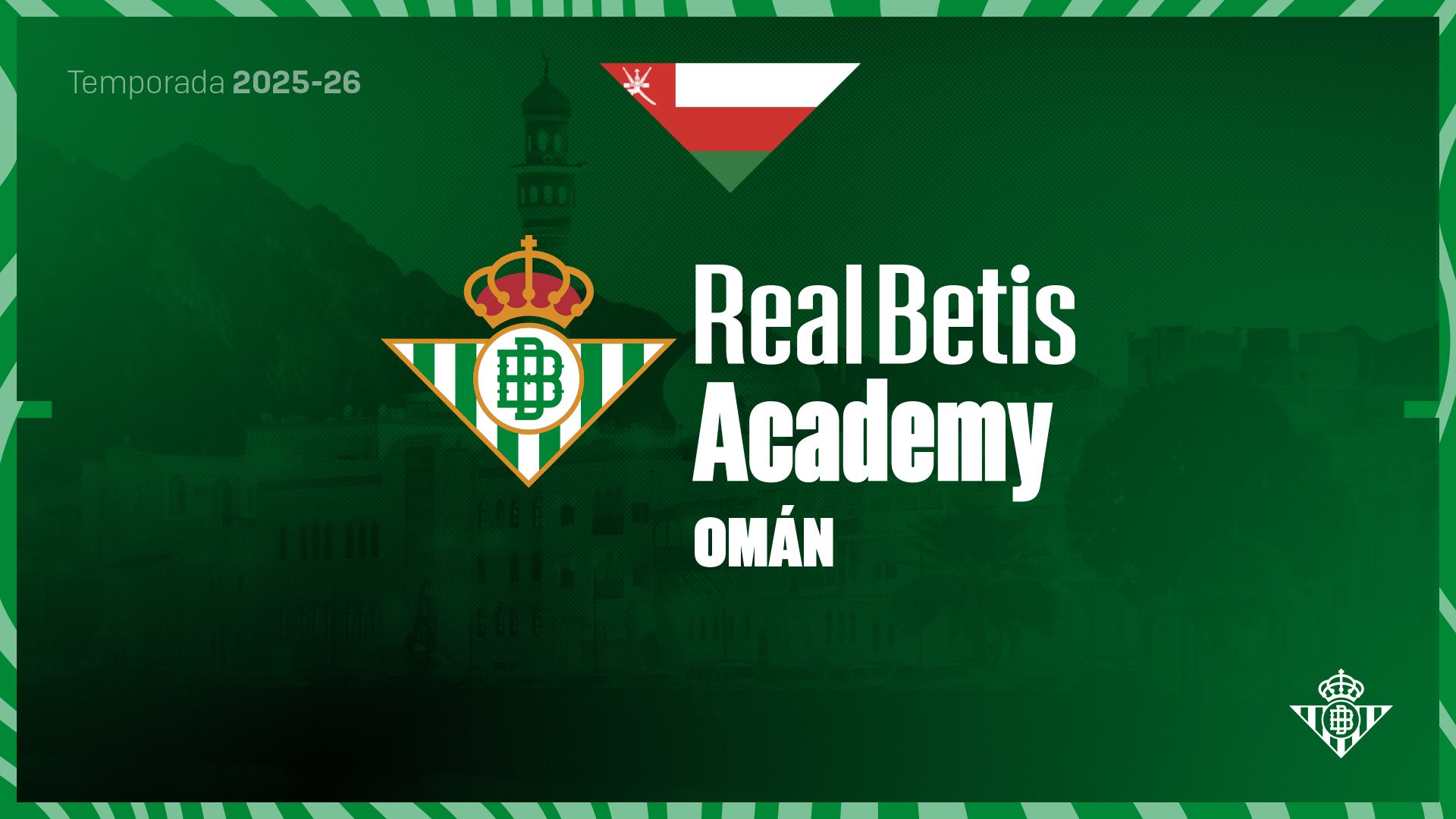 El Real Betis Balompié continúa su expansión internacional abriendo una nueva sede en Omán