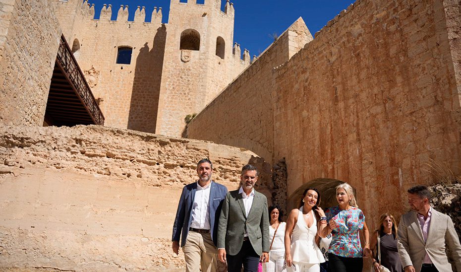 Arranca la reconstrucción del patio del Castillo de Vélez Blanco a partir de escaneados en 3D
