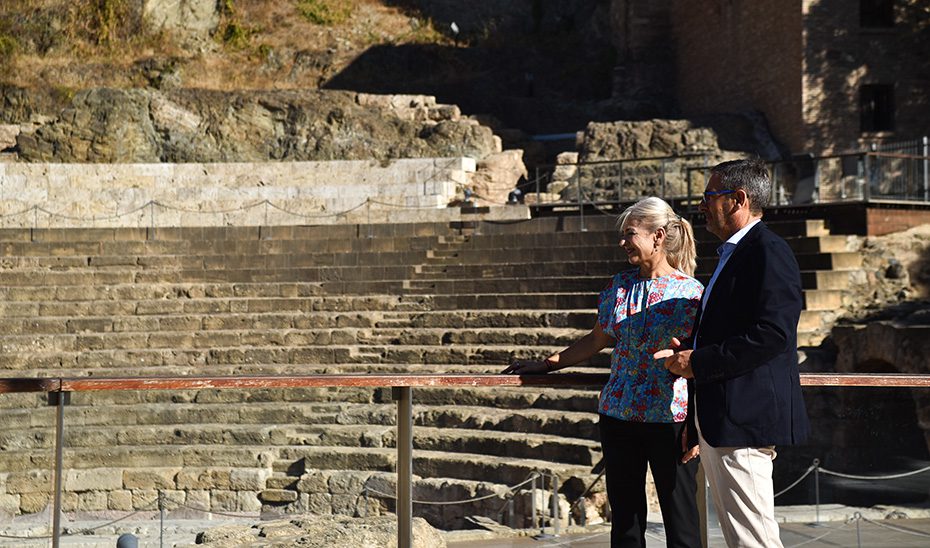 La Junta licita las obras para ampliar el recorrido visitable del Teatro Romano de Málaga