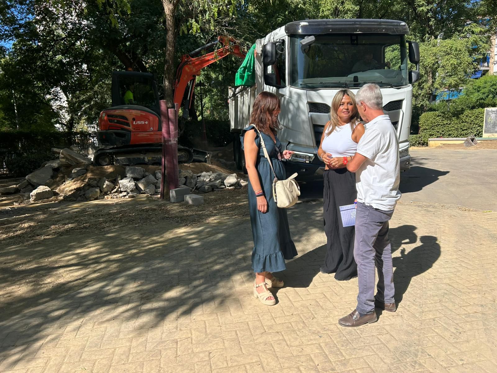 El Ayuntamiento invierte más de 170 000 euros en la renovación integral del Parque Federico García Lorca de Nervión
