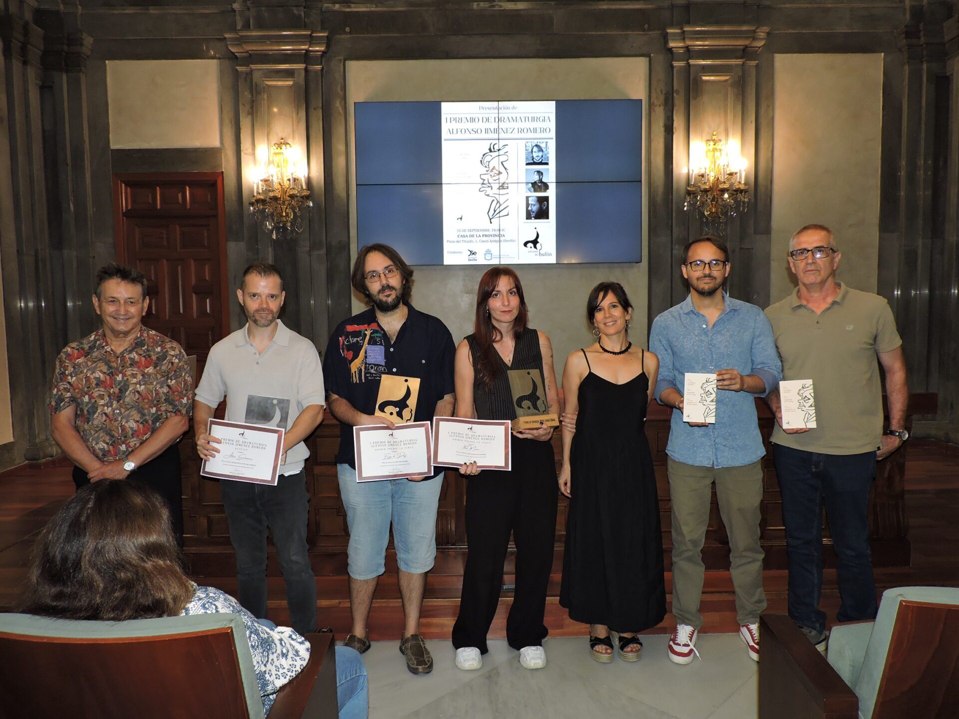 La Casa de la Provincia de la Diputación se convierte en la anfitriona de la dramaturgia sevillana