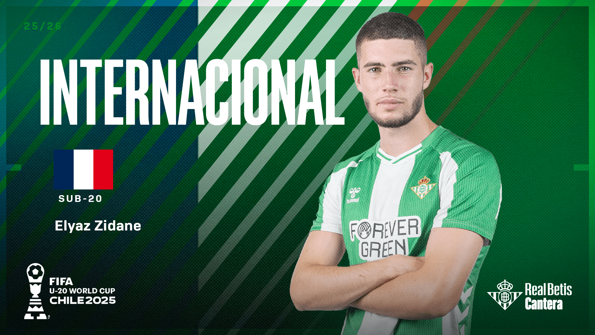 Elyaz Zidane, convocado por Francia para disputar el Mundial sub-20