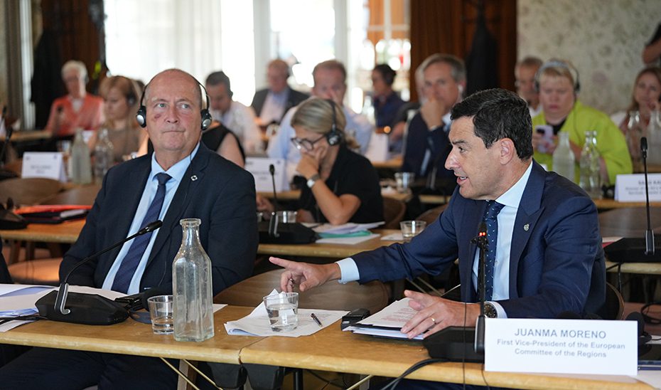 Moreno: “Sería un mazazo para Andalucía que Europa reduzca los fondos para la PAC”