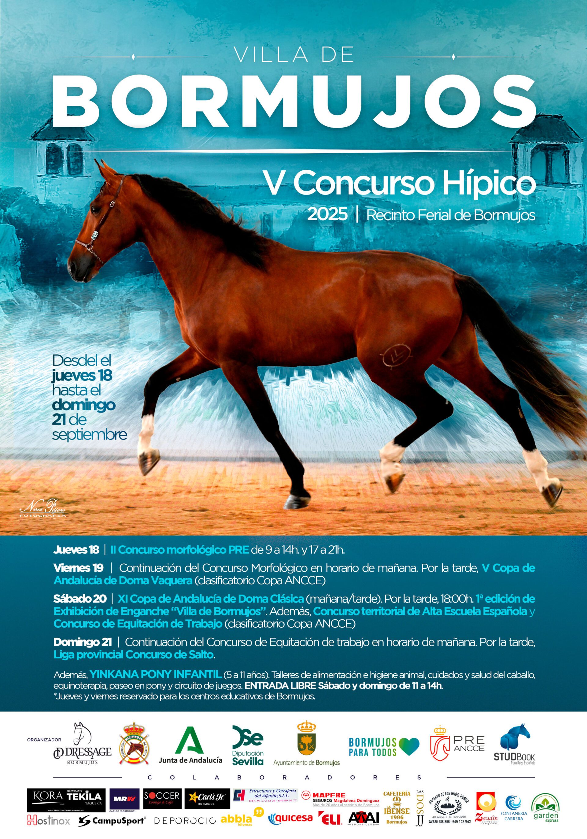 V CONCURSO HÍPICO VILLA DE BORMUJOS 2025