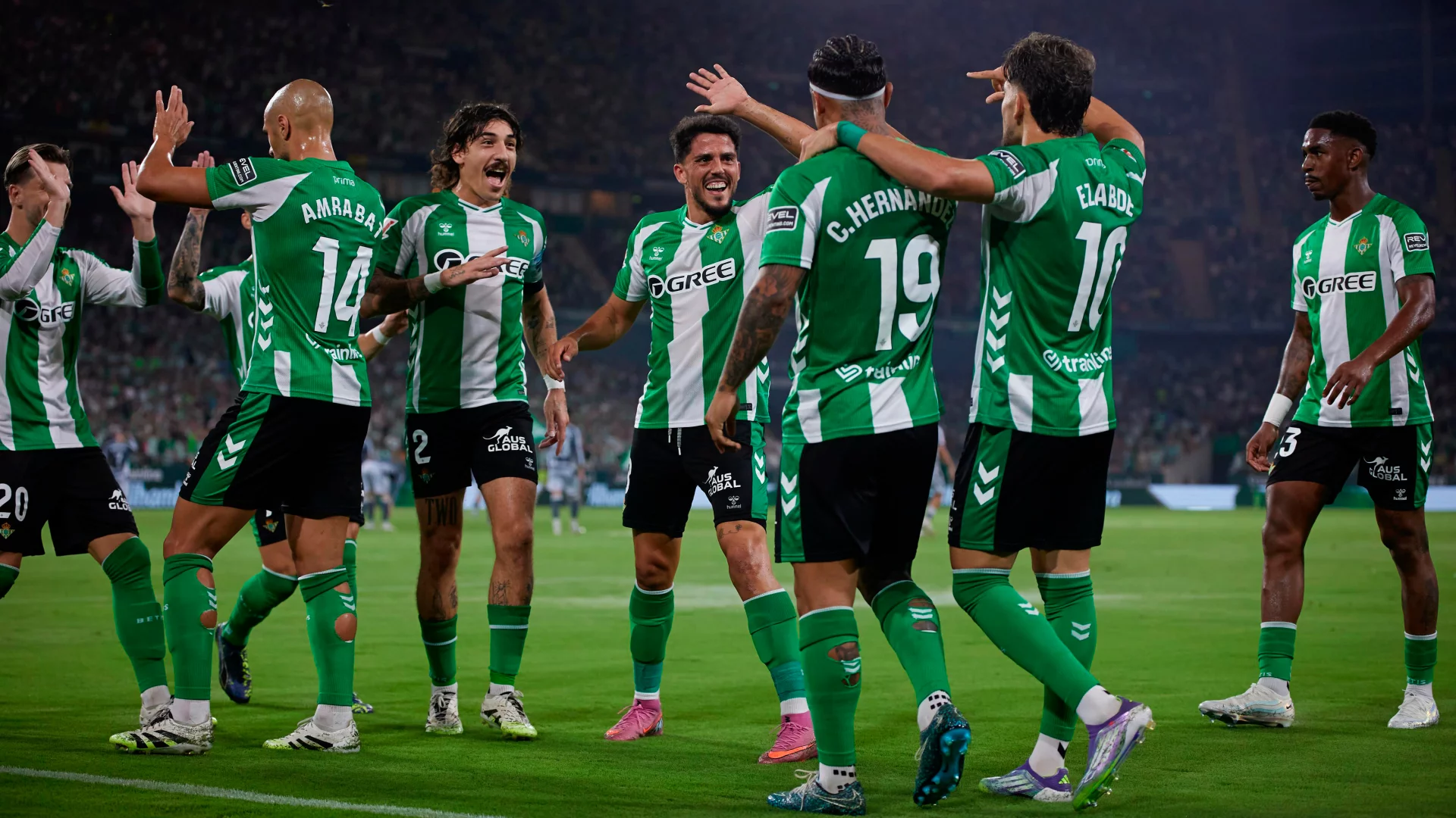 Victoria del Real Betis ante la Real Sociedad (3-1)