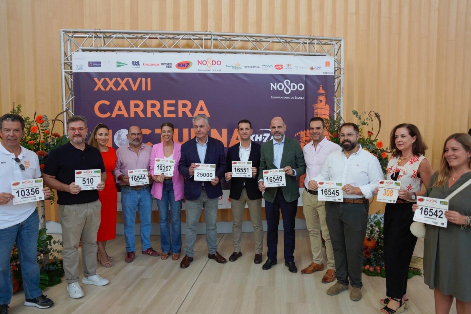 La XXXVII Carrera Nocturna del Guadalquivir bate su récord histórico con 25 000 dorsales asignados a falta de una semana para su celebración