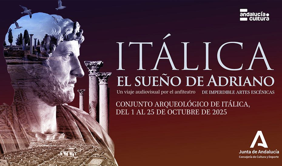 La Junta organiza “un viaje mágico” por los sueños de Adriano desde el interior del anfiteatro de Itálica