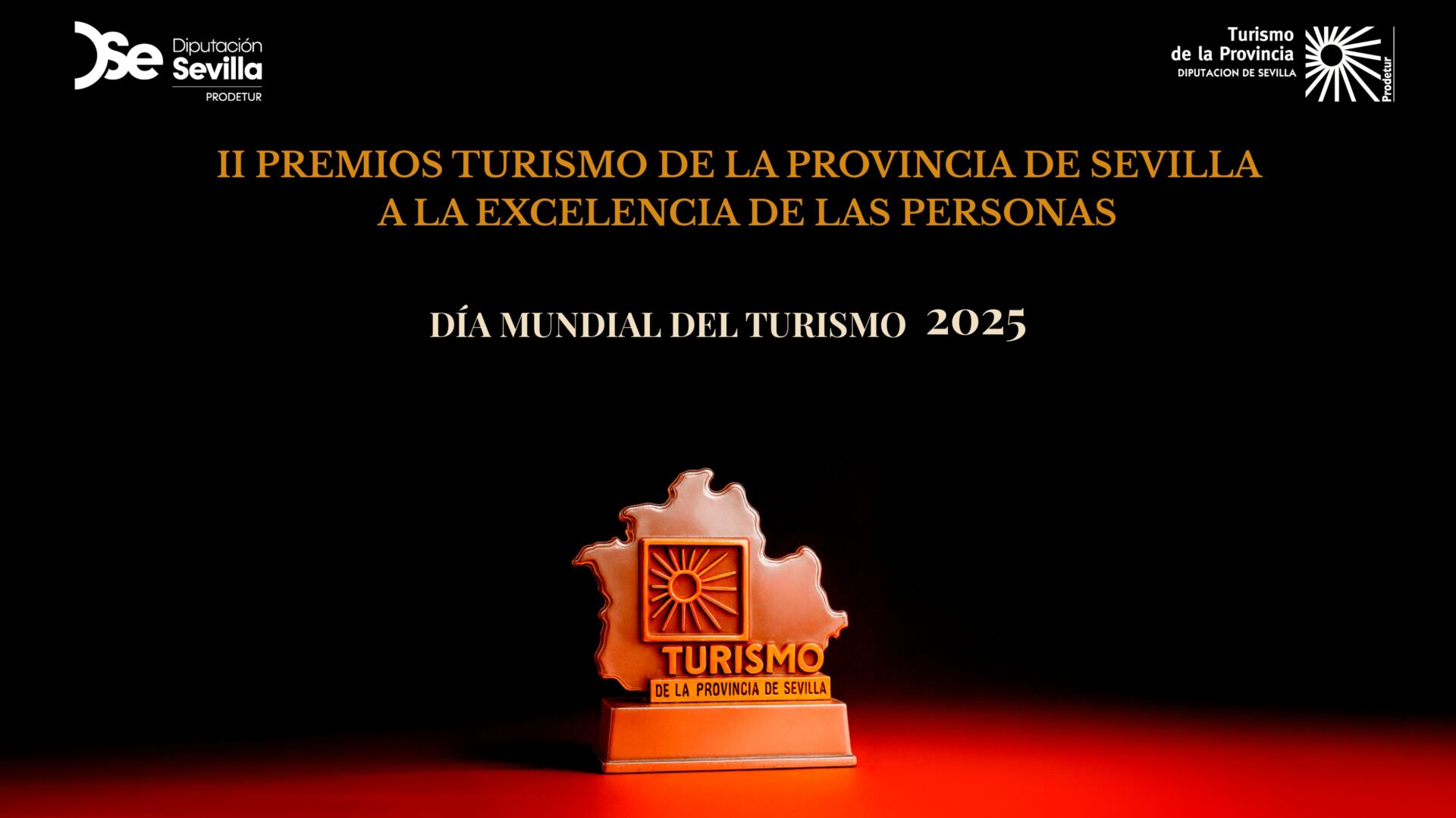 La Diputación reconoce el buen hacer de diez profesionales sevillanos del sector con motivo del Día Mundial del Turismo