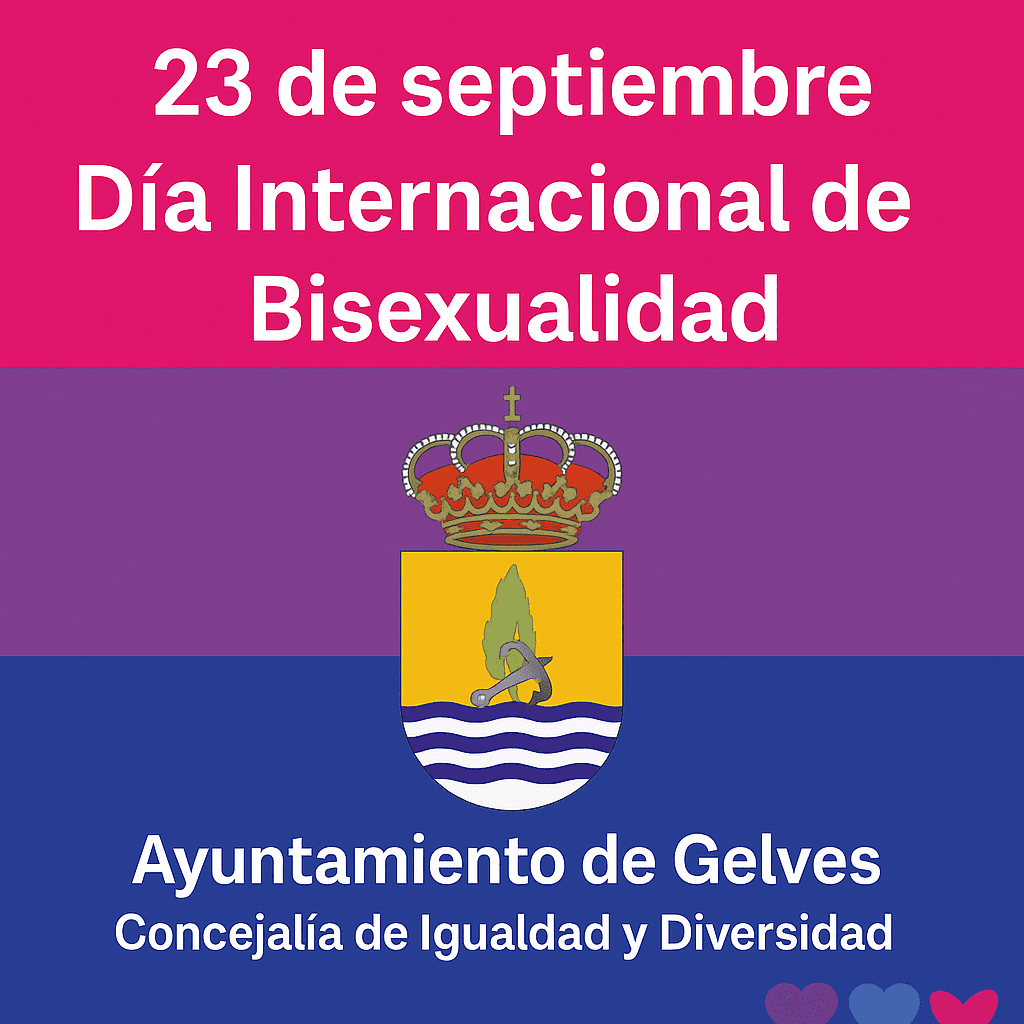 Gelves conmemora hoy el Día Internacional de la Bisexualidad