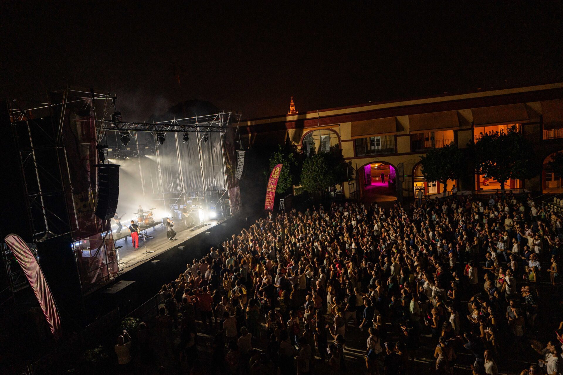 El Patio de la Diputación se consolida como epicentro musical de las noches sevillanas de septiembre: más de 3.800 personas vibraron en sus cuatro conciertos