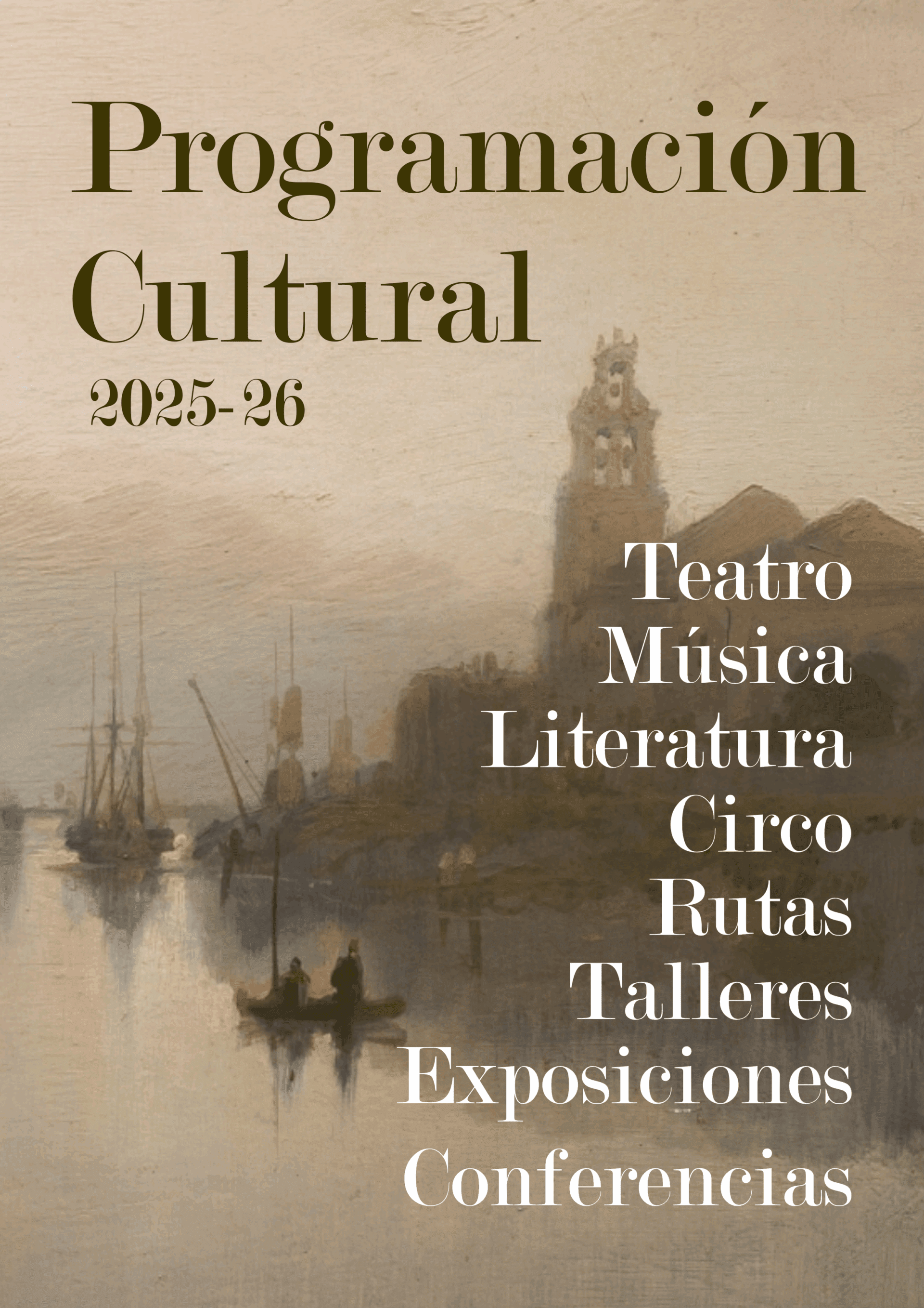 El Ayuntamiento presenta su Programación Cultural 2025-2026
