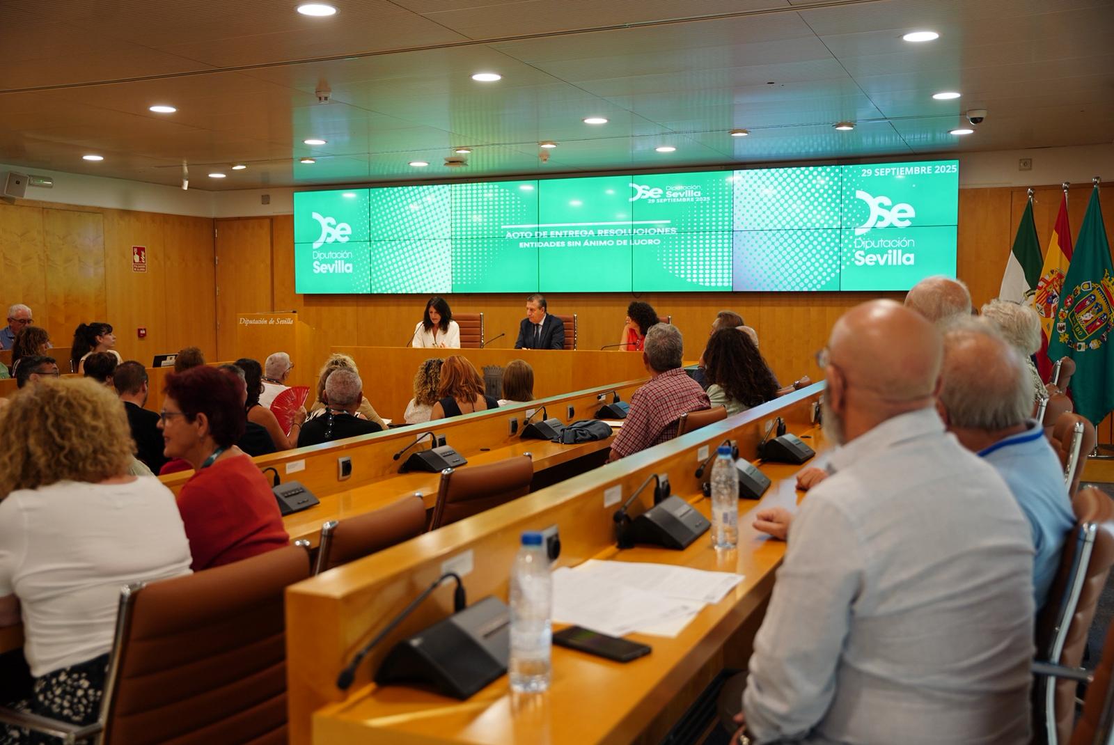 La Diputación amplía hasta los tres millones de euros su convocatoria para proyectos de entidades culturales y sociales de la provincia