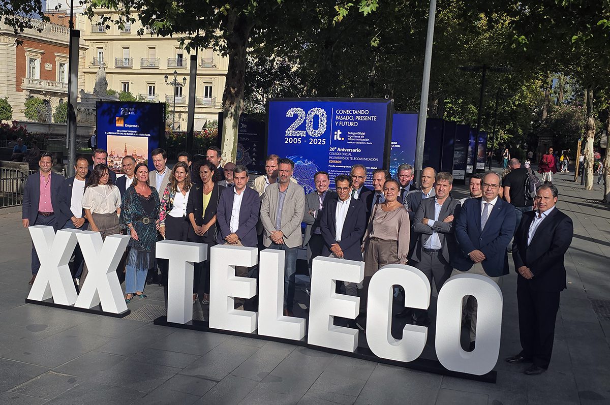 INPRO se suma a la celebración del 20 aniversario del Colegio de Ingenieros de Telecomunicaciones, aliado en el impulso de la transformación digital
