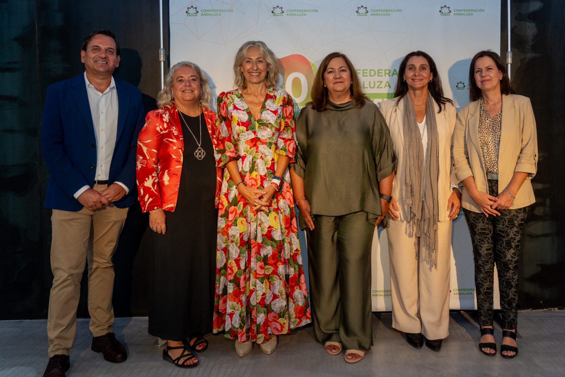 La diputada provincial de Cohesión Social e Igualdad asiste al acto conmemorativo por el 30 aniversario de la Confederación Andaluza de Alzheimer