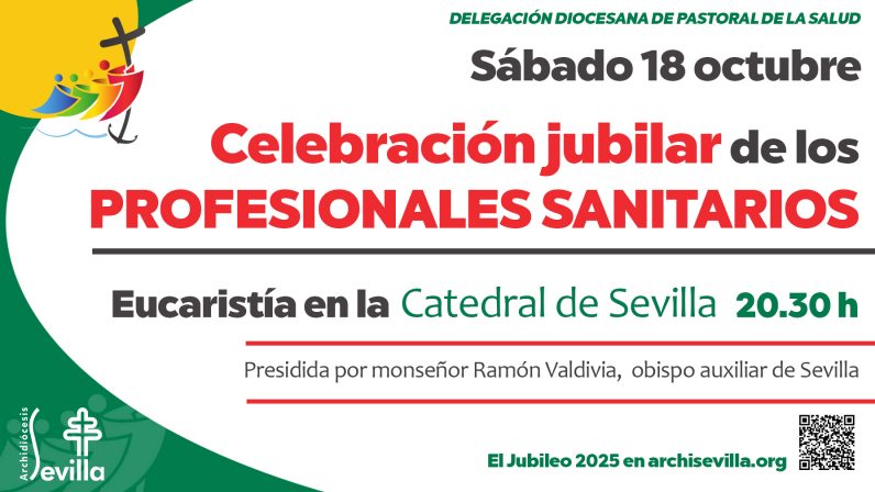 Celebración jubilar de los profesionales sanitarios el próximo sábado 18 de octubre